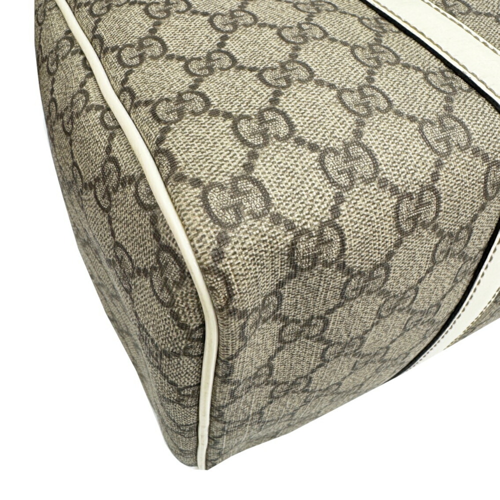 GUCCI Boston Bag GG Supreme Handbag - Picture 5 of 11